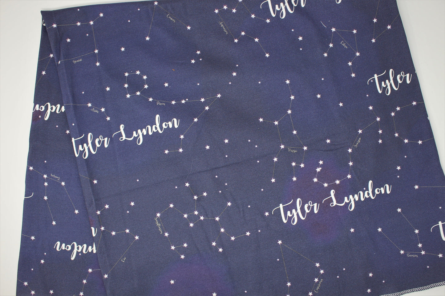 Constellation Blanket/Personalized Blanket/Organic/Swaddling Blanket/ Knit Blanket/Gift for baby/Zodiac/Birth Announcement