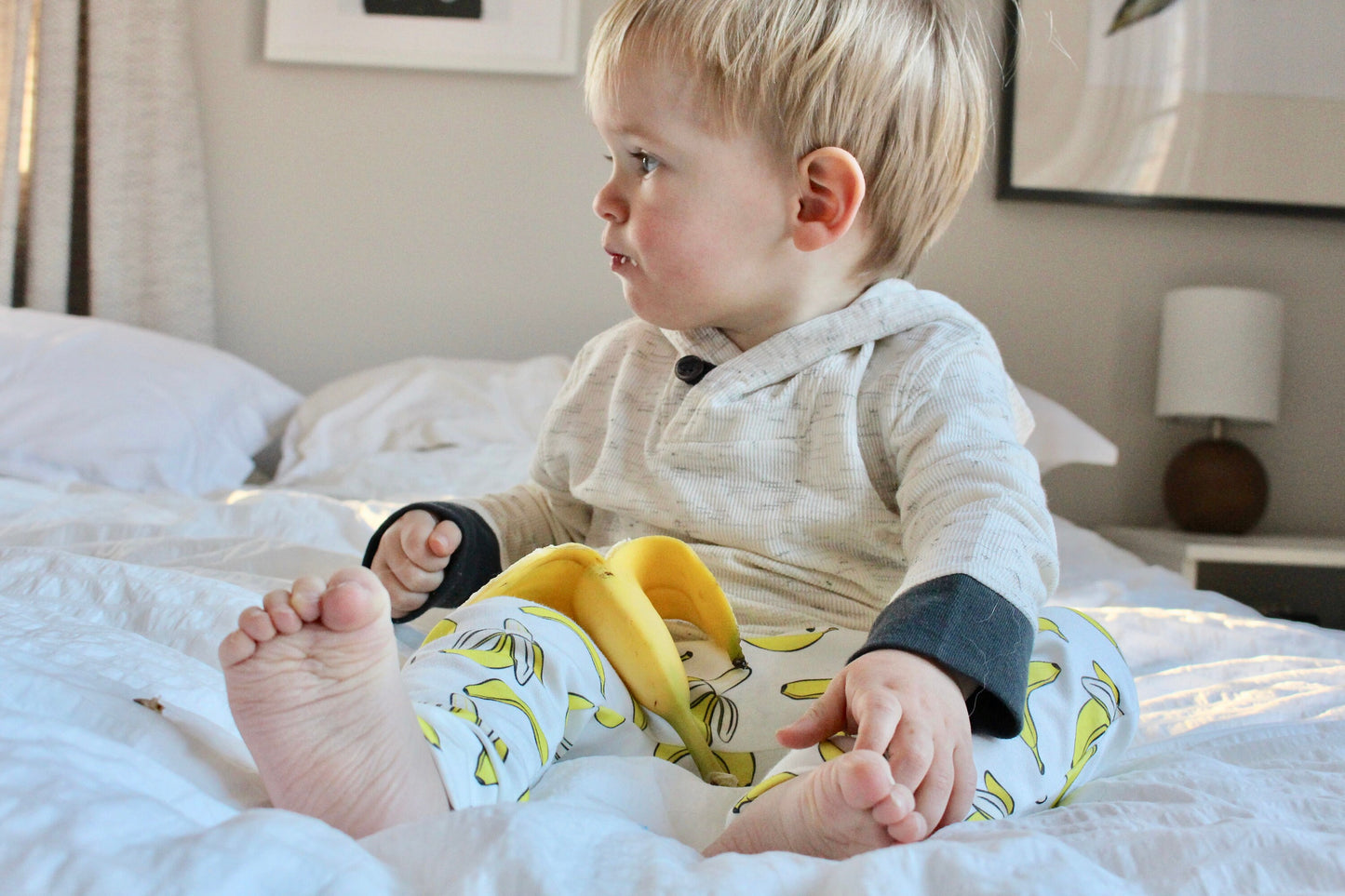 Banana Baby and Toddler leggings | Baby Harem Pants | Cool Baby Clothes