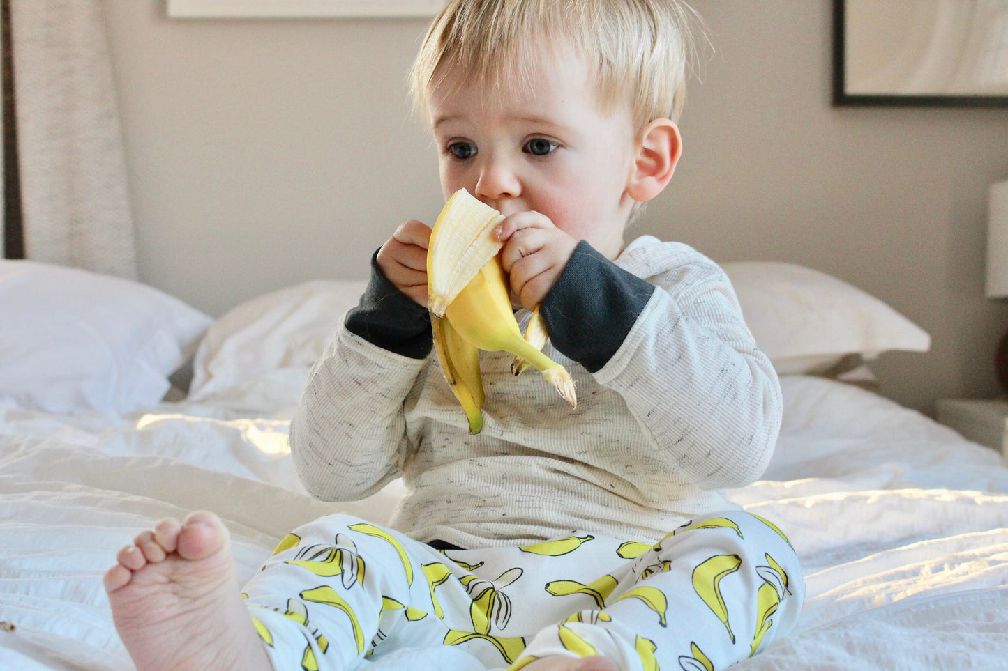 Banana Baby and Toddler leggings | Baby Harem Pants | Cool Baby Clothes