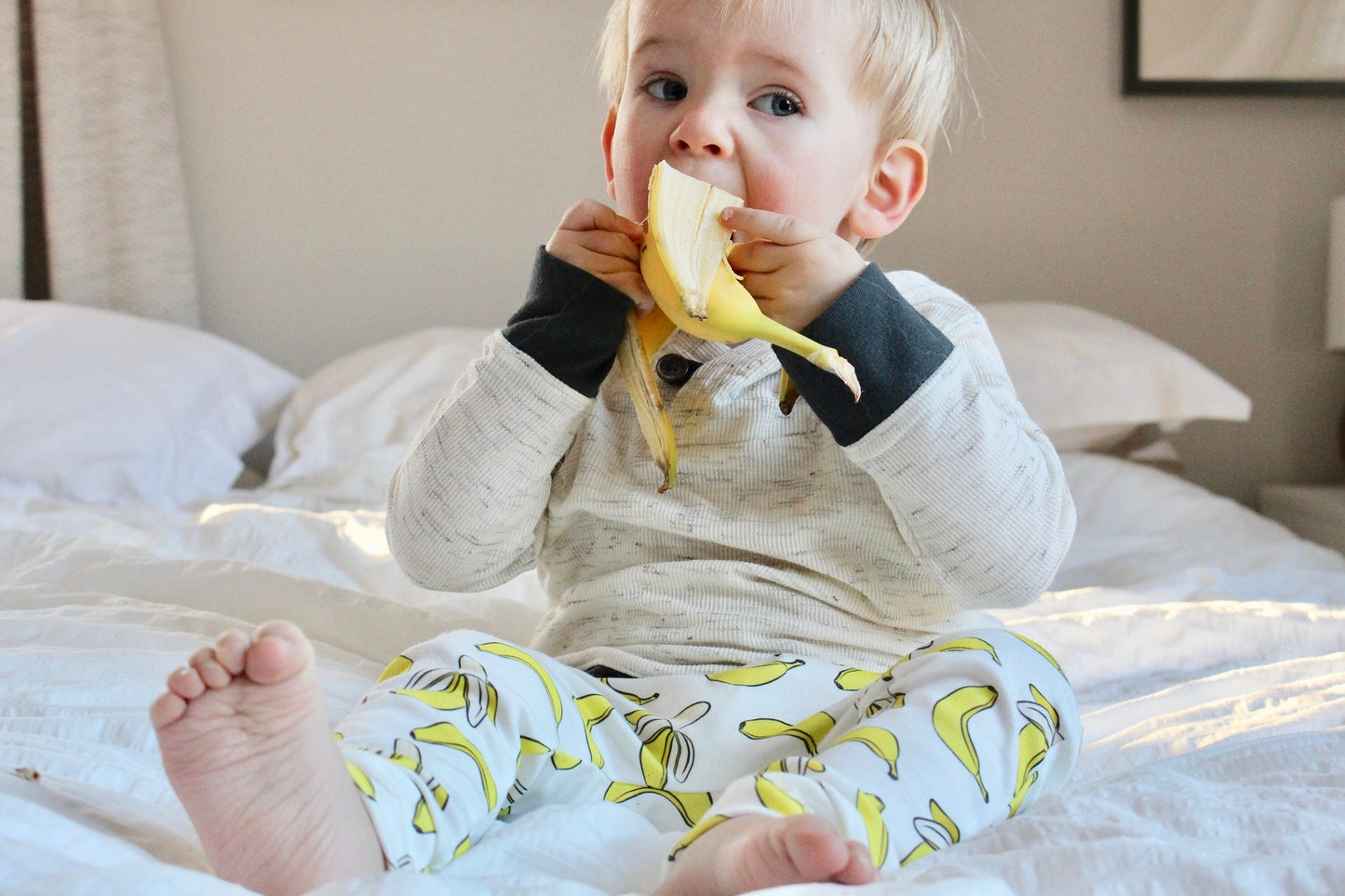 Banana Baby and Toddler leggings | Baby Harem Pants | Cool Baby Clothes