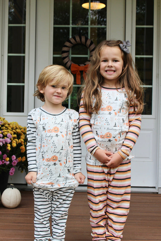 Halloween Pajamas for Infants, Toddlers, and Children | Matching Pajamas